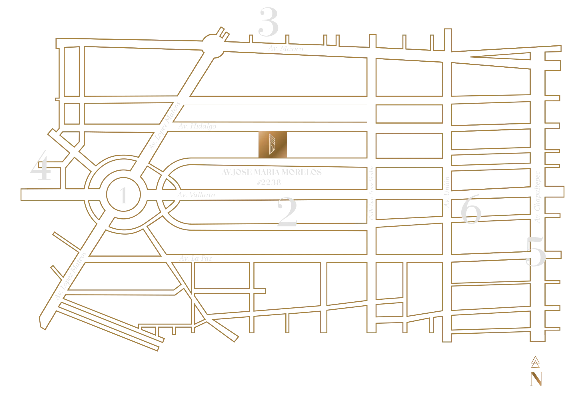 Ubicación de kartesia departamentos